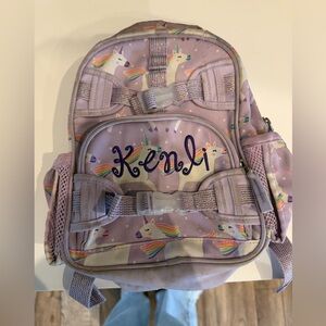 Pottery Barn Kids Lavender Unicorn Backpack